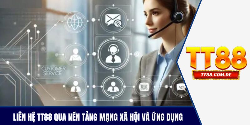 Liên hệ TT88 qua nền tảng mạng xã hội và ứng dụng